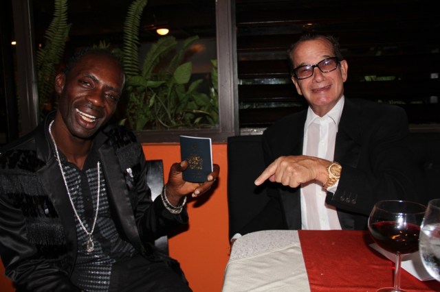 Ninjaman takes 'flight'...